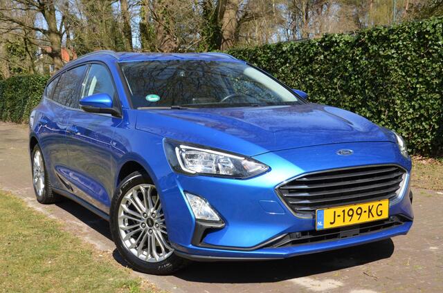 Ford FOCUS Wagon 1.0 EcoBoost Hybrid Titanium X Business Navi/Pdc/Ecc/Led/Stoel Stuur & ruitverwarming/Achteruitrijcamera/Cr-Controle/Privacy-Glass/Lmv