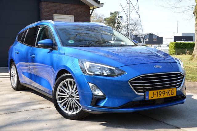Ford FOCUS Wagon 1.0 EcoBoost Hybrid Titanium X Business Navi/Pdc/Ecc/Led/Stoel Stuur & ruitverwarming/Achteruitrijcamera/Cr-Controle/Privacy-Glass/Lmv