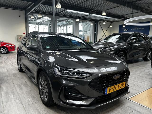 Ford FOCUS Wagon EcoBoost Hybrid 125pk ST Line | Trekhaak | Dealer onderhouden | Nw. model | Led | Clima |