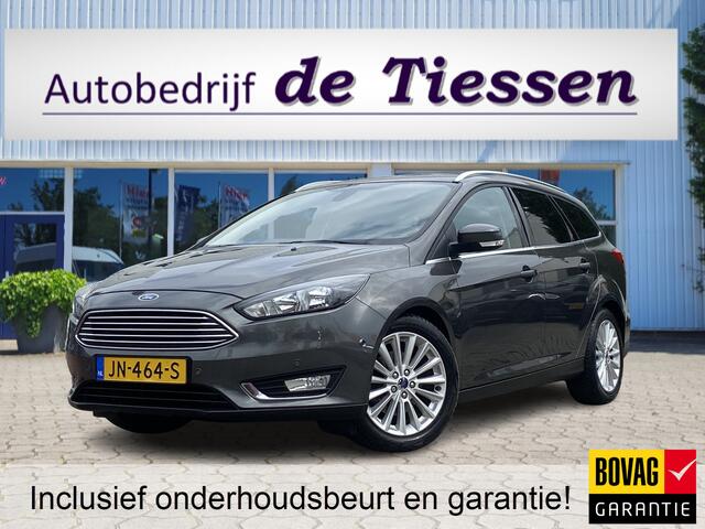 Ford FOCUS Wagon 1.5 Titanium 150PK Trekhaak, Cruise, Rijklaar met beurt & garantie!