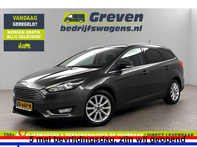 Ford FOCUS 1.5 TDCI Titanium Clima Carplay Camera Cruise LED Trekhaak Navigatie PDC 16"LMV