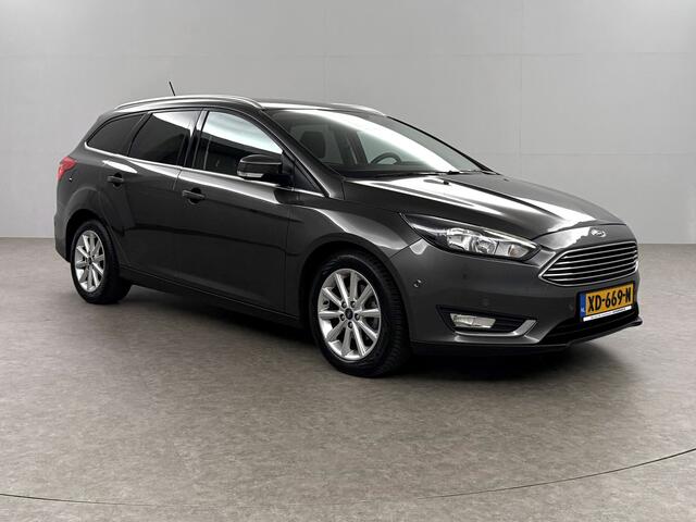 Ford FOCUS 1.5 TDCI Titanium Clima Carplay Camera Cruise LED Trekhaak Navigatie PDC 16"LMV