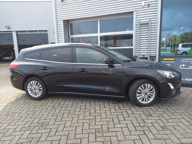 Ford FOCUS Wagon 1.0 EcoBoost Titanium X Business - CAMERA - 2X PDC - TREKHAAK AFN - ELEK KLEP - STL + STR VERW - VOORRAAMVERW - CLIMA - ADAPTIVE CRUISE