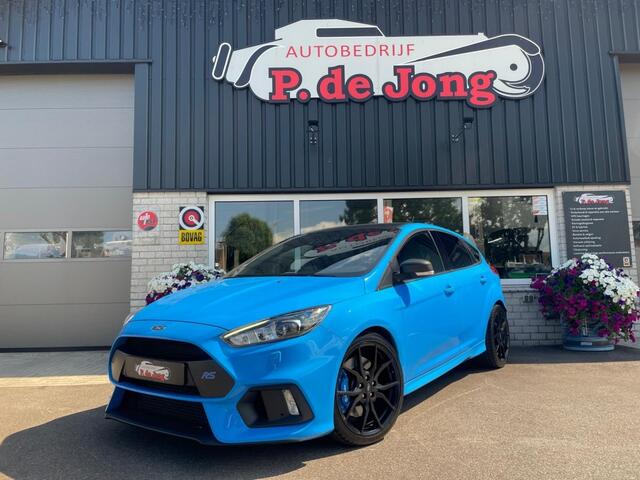 Ford FOCUS 2.3 RS LSD Blue en Black, Recaro, Sony, Sync 3, Camera, Carplay!