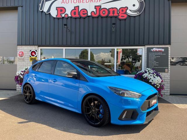 Ford FOCUS 2.3 RS LSD Blue en Black, Recaro, Sony, Sync 3, Camera, Carplay!