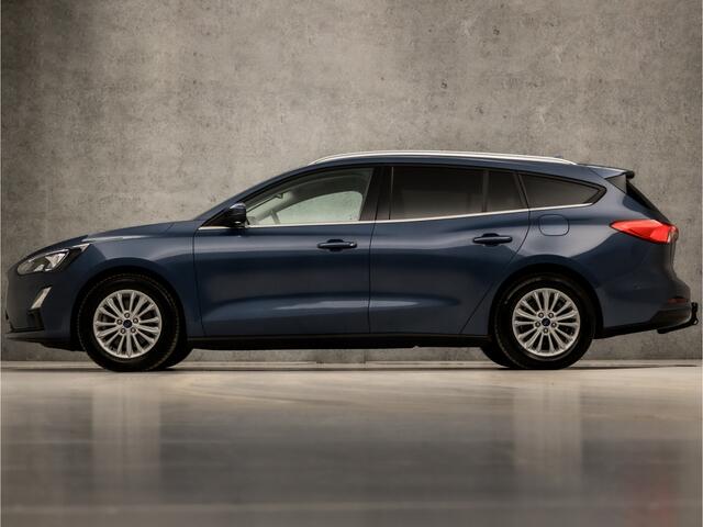 Ford FOCUS Wagon 1.0 EcoBoost Titanium X Business Automaat (VIRTUAL COCKPIT, APPLE CARPLAY, STUUR/STOELVERWARMING, ADAPTIVE CRUISE, SPORTSTOELEN, GETINT GLAS, CAMERA, TREKHAAK, NIEUWE APK, NIEUWSTAAT)