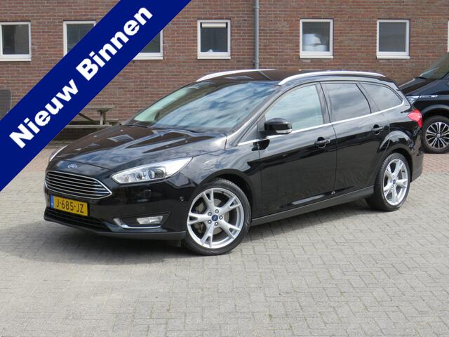 Ford FOCUS Wagon 1.5 Titanium 150Pk * Rijklaarprijs incl. garantie * Trekhaak * Xenon * Camera * Parkeersensoren V+A *