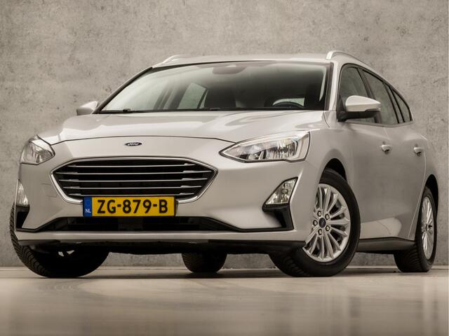 Ford FOCUS Wagon 1.0 EcoBoost Titanium Automaat (APPLE CARPLAY, GROOT NAVI, CLIMATE, LM VELGEN, SPORTSTOELEN, NIEUWE APK, NIEUWSTAAT)