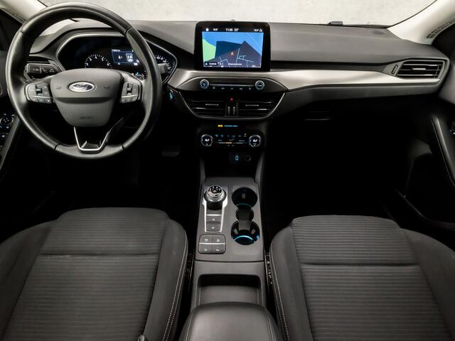 Ford FOCUS Wagon 1.0 EcoBoost Titanium Automaat (APPLE CARPLAY, GROOT NAVI, CLIMATE, LM VELGEN, SPORTSTOELEN, NIEUWE APK, NIEUWSTAAT)