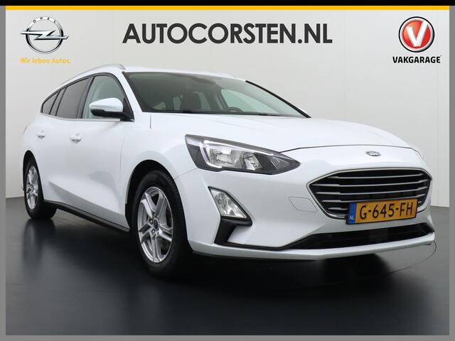 Ford FOCUS Wagon T101PK Navi Trekhaak Apple Carplay Android Auto Airco Cruise Control PdcTrend Edition Business EcoBoost Led Lane Assist Speed Sign Recognition Privacy Glas Lmv 1e Eigenaar Origineel Nederlandse Auto A-Label EURO6