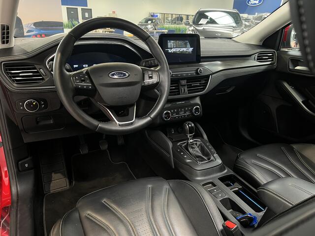 Ford FOCUS EcoBoost Hybrid 125 pk Vignale | Pano | Winter Pack | Leder | Adapt. cruise | B&O | Adapt. LED | 18" | 100% dealer onderh.