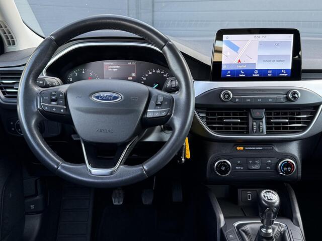 Ford FOCUS Wagon 1.0 EcoBoost Trend Edition Business 2e Eigenaar,Dealer Onderhouden,Navi,Clima,Cruise,Lm velgen,6 Bak,Pdc V+A,102pk,N.A.P,Apk tot 03-2027