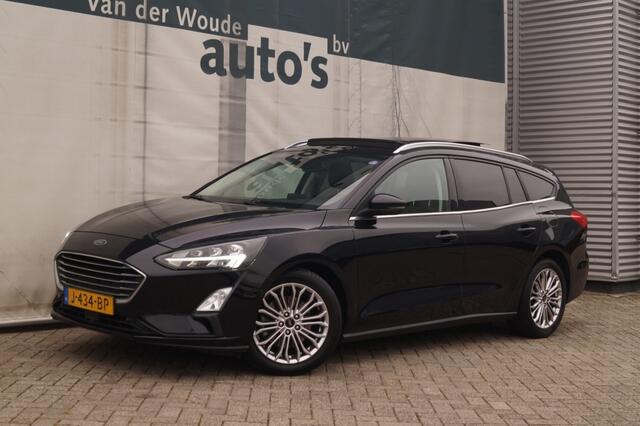Ford FOCUS Wagon 1.0 EcoBoost 125pk Titanium Business -PANO-TREKHAAK-