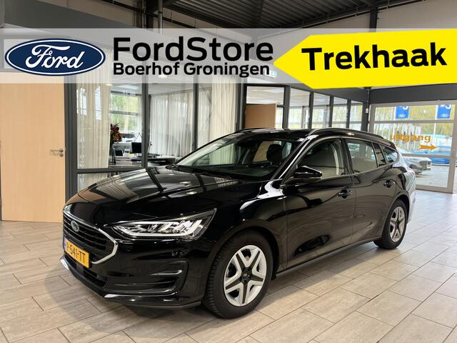 Ford FOCUS Wagon EcoBoost Connected | Trekhaak | LED | Navi | Cruise | Parkeersens. V+A | 4 seiz. banden