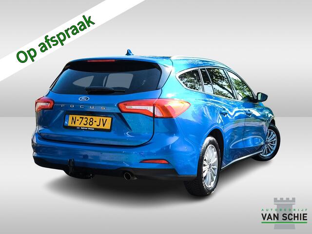 Ford FOCUS Wagon 1.0 EcoBoost Titanium X Business (126 PK) 1e-Eig. & Dealer-Onderh. BOVAG-Garantie. NL-Auto..