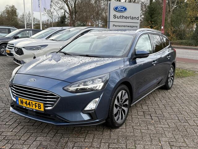 Ford FOCUS Wagon 1.0 EcoBoost Titanium Business Trekhaak | Adaptieve Cruise | Winterpack | Full LED | 17 inch Lichtmetaal | Dealer onderhouden