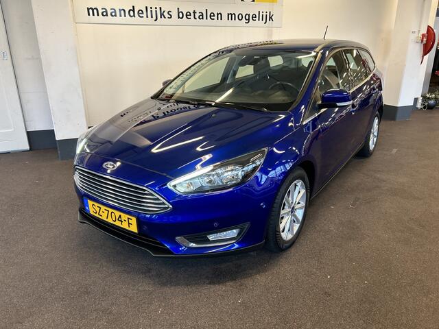 Ford FOCUS Wagon 1.5 TDCI Titanium | Cruise control | Climate control | Park assist | Navigatie | Apple carplay | Nederlands geleverd