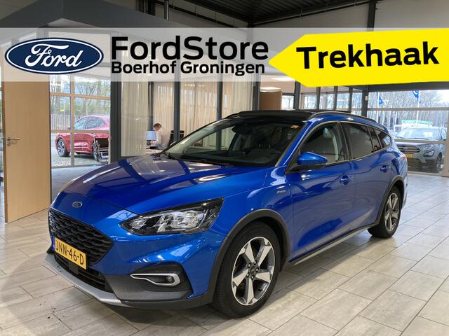 Ford FOCUS Wagon EcoBoost Hybrid 125pk Active Business | Elek. Trekhaak | AGR | Winter Pack | Pano | B&O | Adapt. Cruise | HUD | 100% Dealer onderhouden