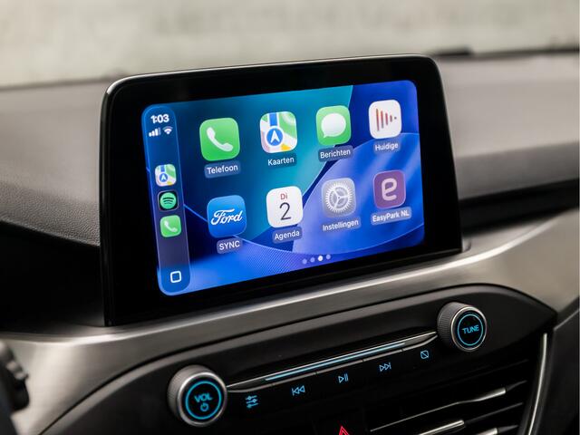 Ford FOCUS Wagon 1.0 EcoBoost Titanium X Automaat (VIRTUAL COCKPIT, APPLE CARPLAY, GROOT NAVI, STUUR/STOELVERWARMING, SPORTSTOELEN, ADAPTIVE CRUISE, KEYLESS, GETINT GLAS, CAMERA, NIEUWSTAAT)
