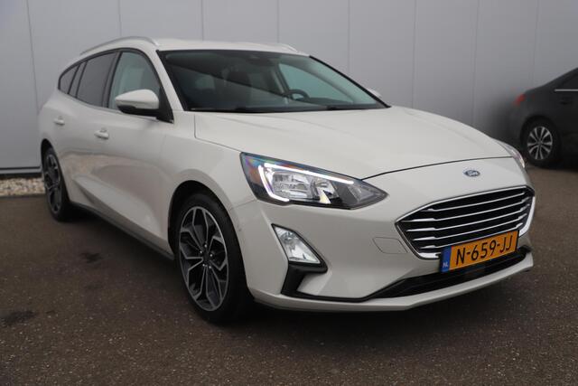 Ford FOCUS Wagon 1.0 EcoBoost Titanium X Business 125PK Navigatie Camera Carplay Android Climate Cruise Control Stuur & Stoelverwarming 17 inch LMV