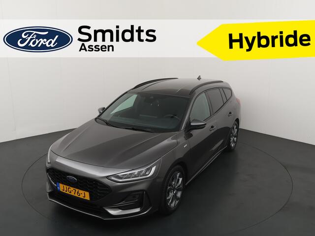 Ford FOCUS Wagon EcoBoost Hybrid 125 pk ST Line | Winter Pack | 4 seiz. banden | Navi | Clima | Cruise | Dr. loos Apple Carplay