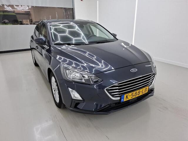 Ford FOCUS 125pk Eco Hybrid Titanium X Navi Camera Winter Parking Dodehoek pack Keyless 5drs Dealeronderhouden