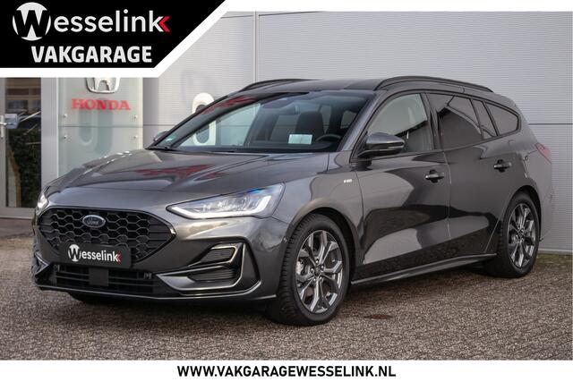 Ford FOCUS Wagon 1.0 EcoBoost Hybrid aut. ST-Line X - Stoel+stuurverw. | Nav | Afn. trekhaak | All-seasonb. | Cam