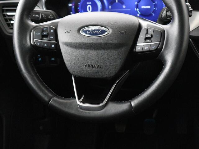 Ford FOCUS 1.0 EcoBoost Hybrid Titanium X | Stoelverwarming | Camera | Carplay | Digital Cockpit | Stuurverwarming | Keyless | Full LED | Parkeerhulp | Climate control | Cruise control