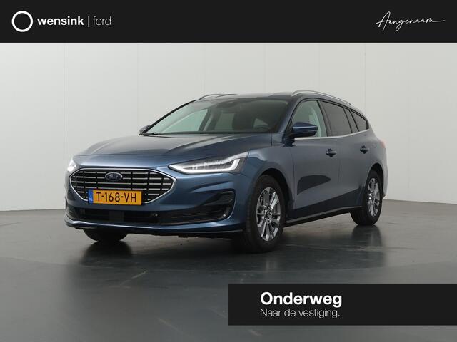 Ford FOCUS Wagon 1.0 EcoBoost Hybrid Titanium | Trekhaak | Winterpakket | Cruise Control Adaptief | Parkeercamera | Navigatie |