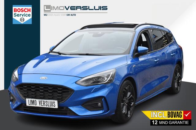 Ford FOCUS Wagon 1.5 EcoBoost ST Line Schuifdak | B&O | HUD | Winter pakket | Elek Trekhaak | 12 mnd BOVAG garantie | Whatsapp 06-53188999