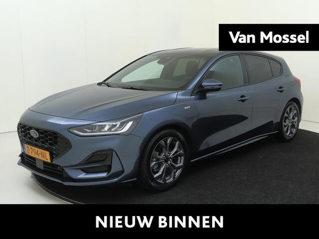 Ford FOCUS 1.0 EcoBoost Hybrid ST Line | airco automatisch | Apple Carplay/Android | cruise control | full-LED koplampen | lichtmetalen velgen meer-spaaks 17" | navigatiesysteem full map | rijstrooksensor met correctie |
