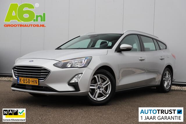 Ford FOCUS Wagon 1.0 EcoBoost Hybrid Trend Edition Business 125PK Trekhaak Navigatie Achteruitrijcamera Carplay Android Clima Cruise 16 inch LMV