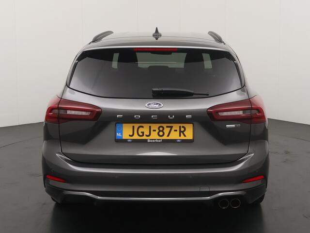 Ford FOCUS Wagon Ecoboost Hybrid 125 pk ST-line | Winter Pack | Nieuwe 4 seiz. banden | Navi | Clima | Cruise | Dr. loos Apple Carplay