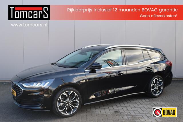 Ford FOCUS Wagon 155PK EcoB. Hybrid Automaat Titanium X Trekhaak/Leder/Elektr.-klep/Adapt.-cruise