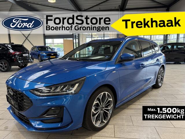 Ford FOCUS Wagon ST-Line X EcoBoost Hybrid 155 pk Trekhaak | Winter Pack | Camera | 18"LM velgen | B&O | El. a. klep | Keyless entry | garantie tm 09-2029