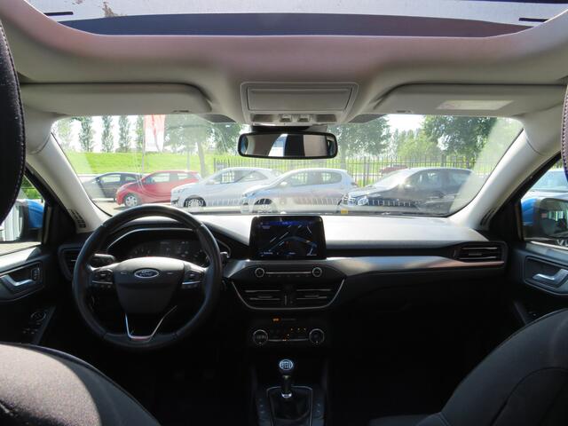 Ford FOCUS Wagon 1.0 EcoBoost Titanium Business 125-PK | Clima-Airco | Android Auto | Keyless Entry | Incl. BOVAG Garantie | Pano dak|
