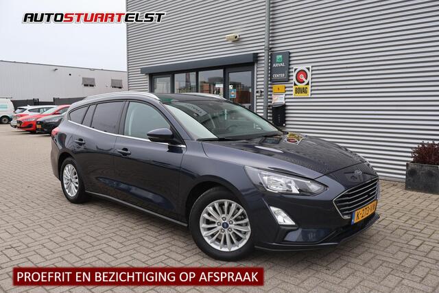 Ford FOCUS Wagon 1.0 Titanium X Business 1e Eigenaar | Volledig Onderh | BTW | NAP | Camera | Navi | Carplay | Elek Klep | Cruise | Bots | Keyless | Full Led | PDC