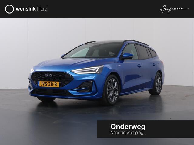 Ford FOCUS Wagon 1.0 EcoBoost Hybrid ST Line X | Elekt. Wegklapbare Trekhaak | Winterpakket | Cruise Control Adaptief | Parkeercamera | Head-Up | Navigatie |