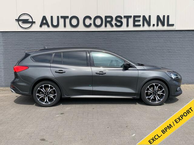 Ford FOCUS Wagon 1.5T 150PK Automaat ** Ex Bpm Export ** ACTIVE Apple Carplay Android Auto Trekhaak Stoel-Stuurverwarming Navi Climate Control Cruise Control incl. ASLD Led Lmv 18" Licht-regensensor Keyless Wifi PDC Voorruitverwarming 1e Eigenaar EURO 6