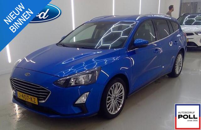 Ford FOCUS 125pk Titanium X Navi Camera Winter Parking Dodehoek pack Adap Cruise El. Klep Wagon Dealeronderhouden