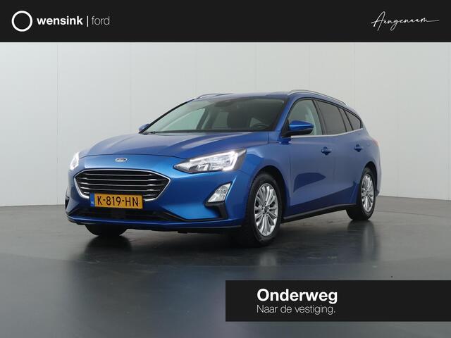 Ford FOCUS Wagon 1.0 EcoBoost Hybrid Titanium X Business | Trekhaak | Winterpack | Cruise Control Adaptief | Dodehoekdetectie | Navigatie | Parkeercamera |