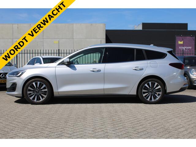 Ford FOCUS Wagon 1.0 EcoBoost 155PK Hybrid Titanium X CAMERA NAVI CARPLAY TREKHAAK