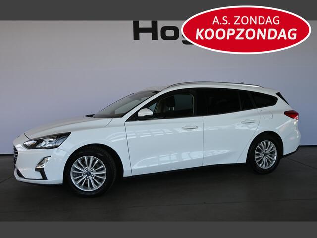 Ford FOCUS Wagon 1.0 EcoBoost Titanium X Business Clima Navigatie LED 1e Eigenaar Rijklaarprijs! Inruil Mogelijk!