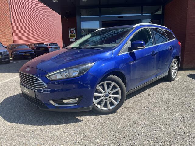 Ford FOCUS Wagon 1.5 EcoBoost Titanium 150PK- 1e EIGENAAR, UNIEKE KM STAND // CAMERA+SENSOREN // NAVI+CARPLAY // KEYLESS // STOELVERWARMING //