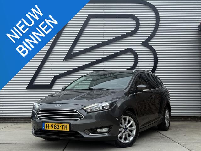 Ford FOCUS Wagon 1.0 Titanium 1e Eigenaar|Navi|Clima|Cruise|Carplay|Stoel+Stuur verw|PDC V+A|APK tot 12-2026