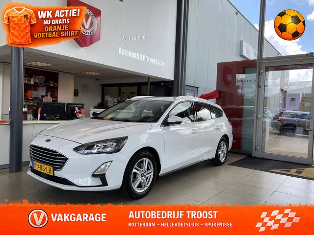 Ford FOCUS Wagon 1.0 EcoBoost Trend Edition Business,Navigatie,Achteruitrijcamera,Spraakbediening,Elektrische-Trekhaak,Airco&Cruiscontrol,V&A Sensoren,DAB,Telefoonlader,16 Inch Lmv