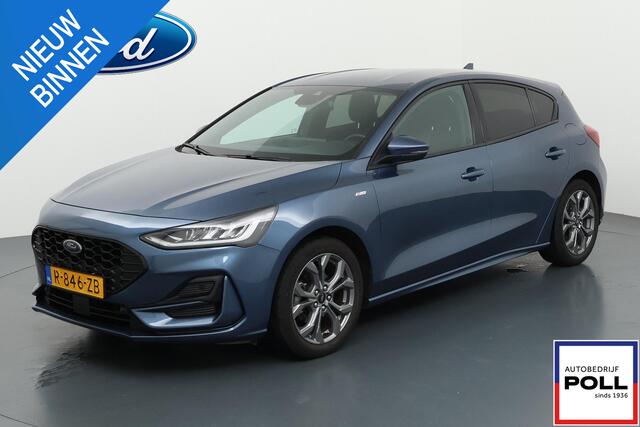 Ford FOCUS 125pk Eco Hybrid ST Line Sync-4 Groot navi Climat Cruise Privacy glass 5drs Dealeronderhouden