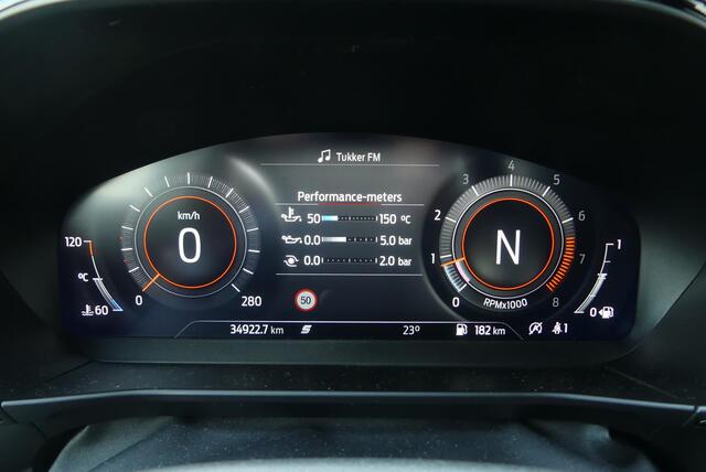 Ford FOCUS 2.3 EcoBoost ST-X HUD, WINTER PACK, ADAPT. CRUISE, CLIMA, NAVI, CAMERA, PDC V&A, APPLE CARPLAY/ANDROID AUTO, BLIS, KEYLESS, B&O, ELEKT. STOELEN, 34.922KM