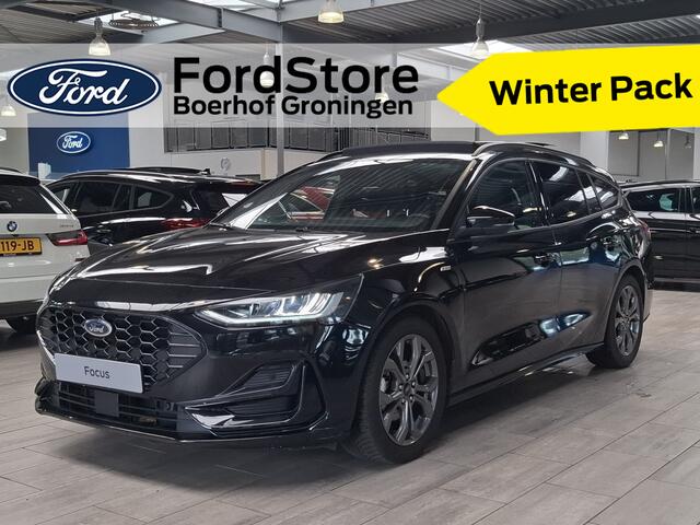 Ford FOCUS Wagon EcoBoost Hybrid 155 pk ST-Line | Pano | Winterpack | Cruise control | Climate control | SYNC 4 | All-season banden |