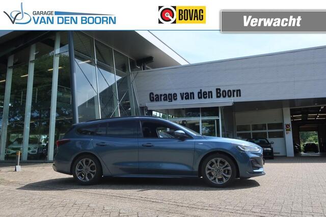 Ford FOCUS 1.0 MHEV ST-Line X, Stoel/Stuurverwarm, Trekhaak, All-Season, Dodehoek etc.